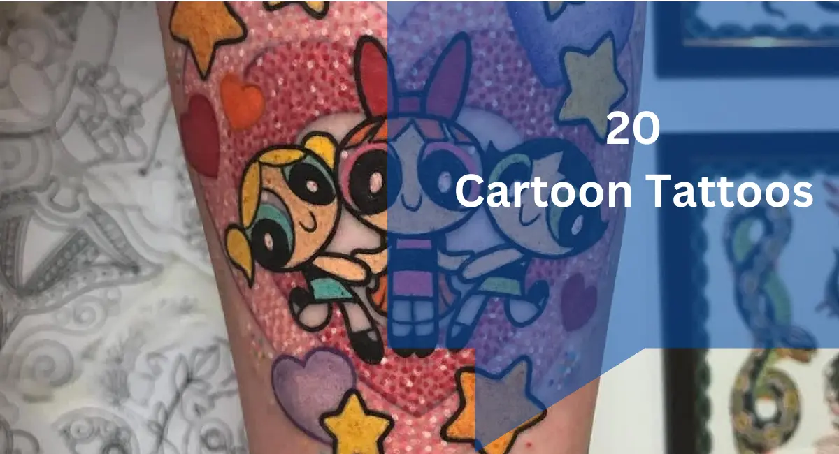 20 Cartoon Tattoos