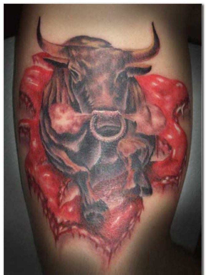34-spanish-bull-tattoo