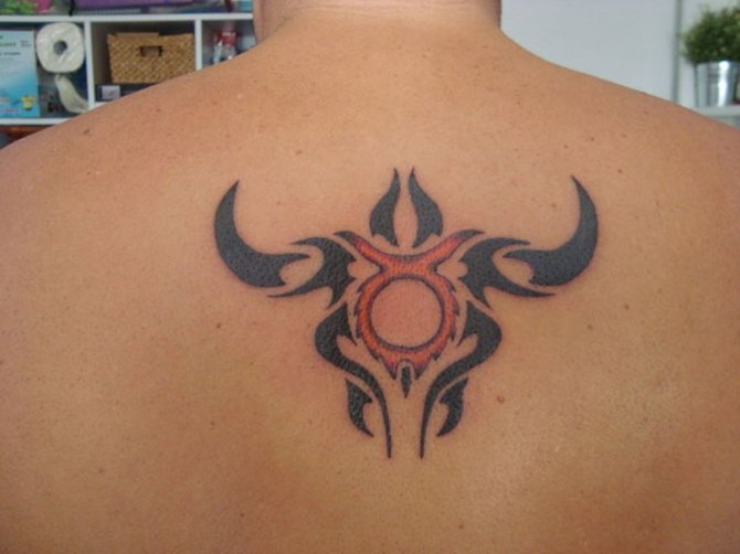 42-tribal-bull-head-tattoo