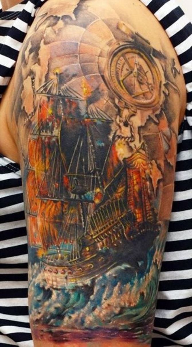 05-pirate-ship-arm-tattoo