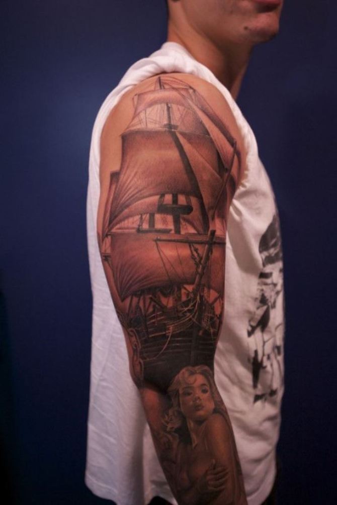 11-sailing-ship-tattoo