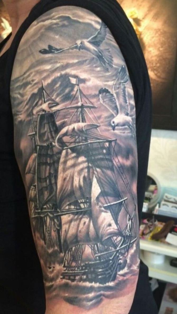 29-tall-ship-tattoo-designs