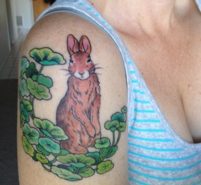 06 Peter Rabbit Tattoo - 30 Rabbit Tattoos