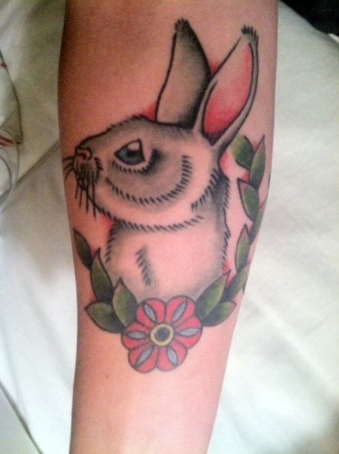 15 Tattoo Rabbit - 30 Rabbit Tattoos