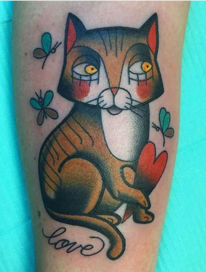 22 Carton Rabbit Tattoo - 30 Rabbit Tattoos