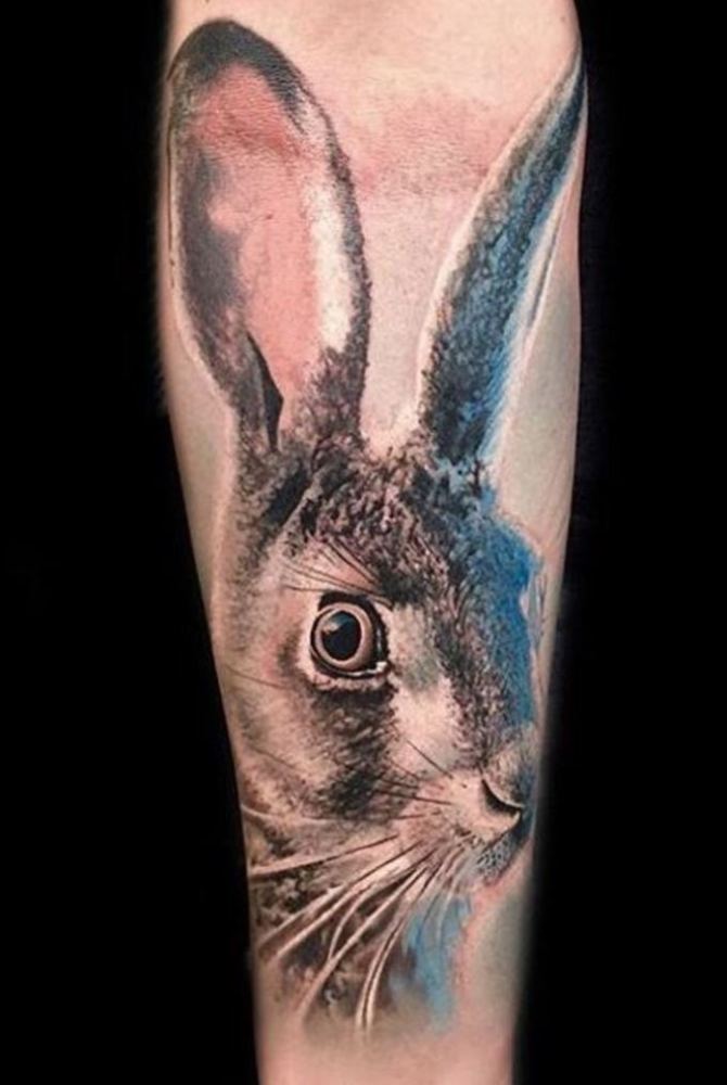 29 Sleeve Rabbit Tattoo - 30 Rabbit Tattoos