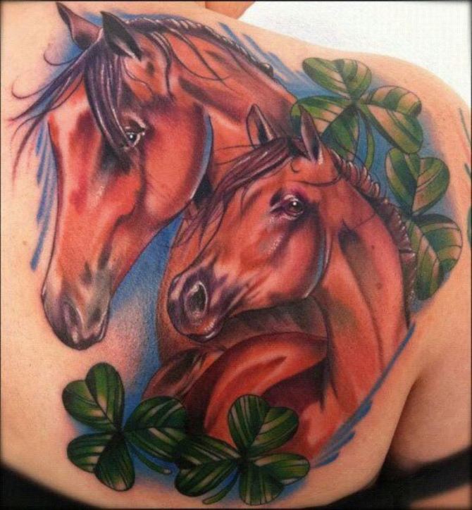 11 Horse Tattoo Designs for Girls - 20 Horse Tattoos