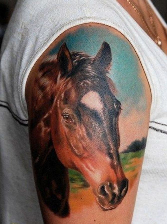 12 Horse Tattoo Designs for Men - 20 Horse Tattoos