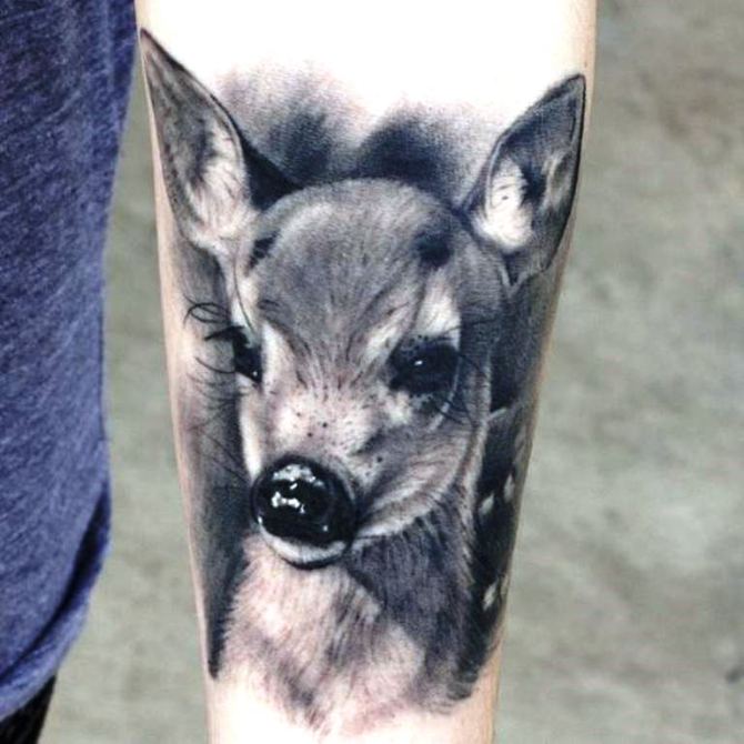 11 Deer Tattoo Designs for Women - 30 Deer Tattoos