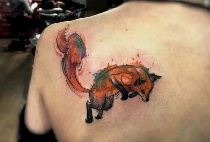 10 Fox Hunt Tattoo - 30 Fox Tattoos
