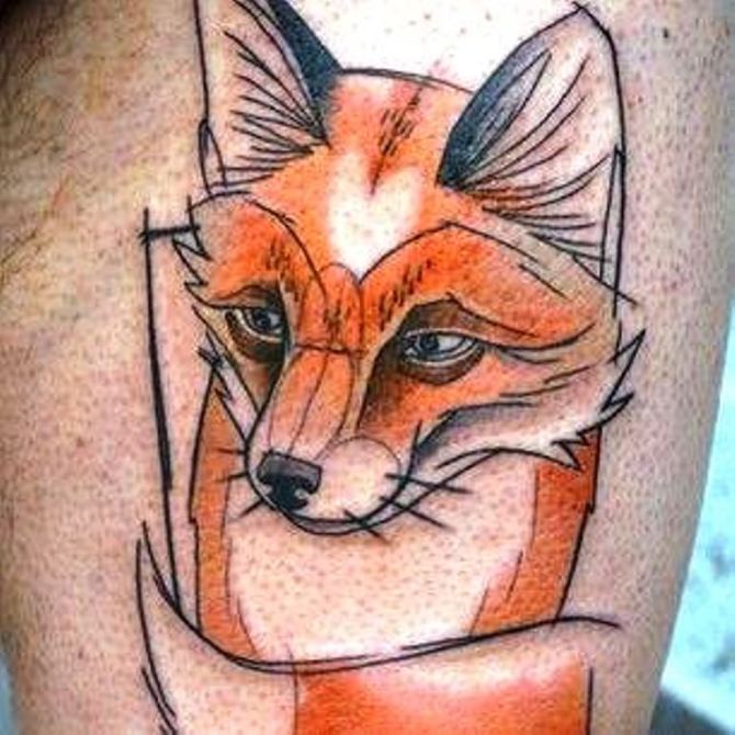 17 Fox Tattoo Images - 30 Fox Tattoos