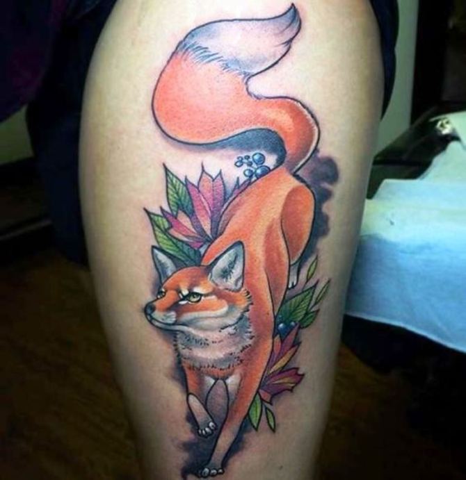 24 Red Fox Tattoo - 30 Fox Tattoos