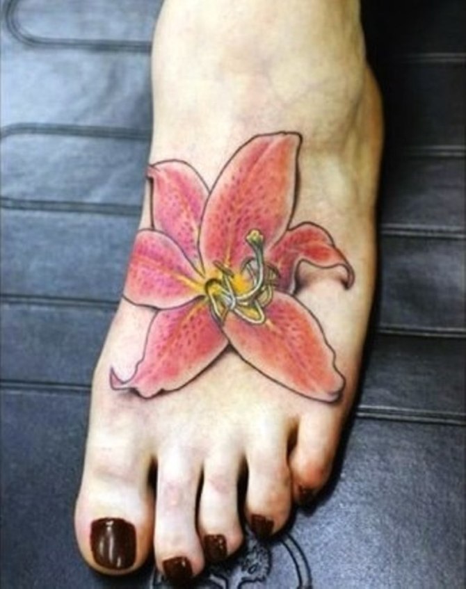 Lily Tattoo Ideas