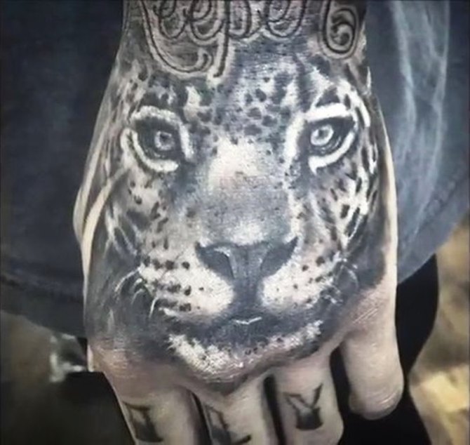 Jaguar Tattoo Heard