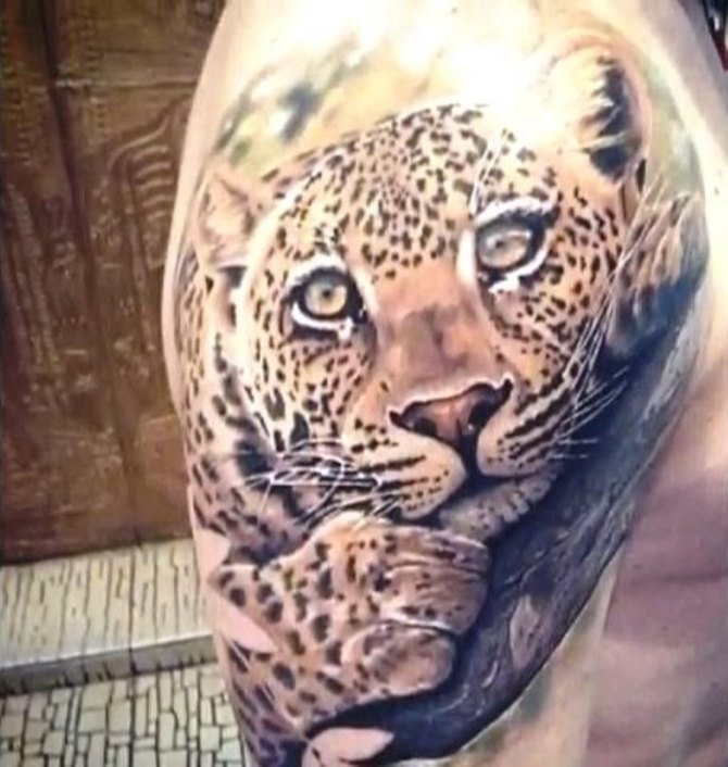 Sleeve Tattoo Jaguar