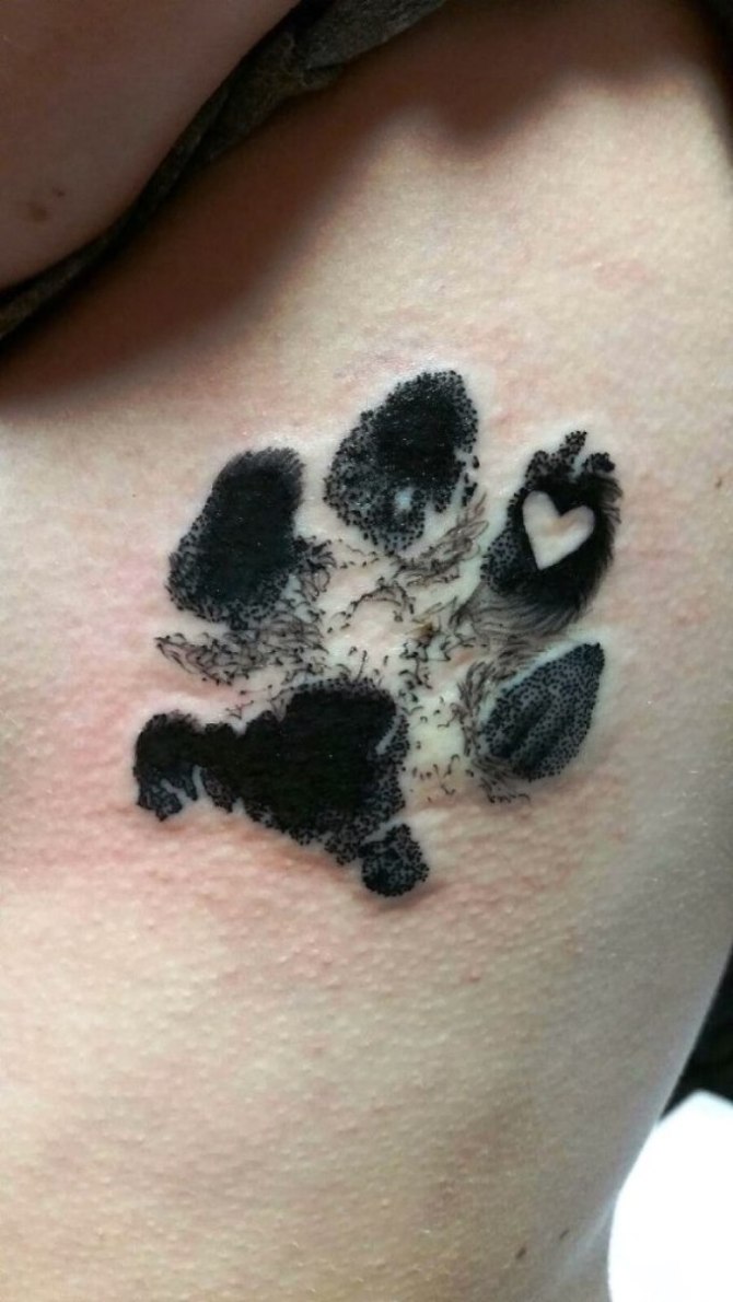 Dog Prints Tattoo