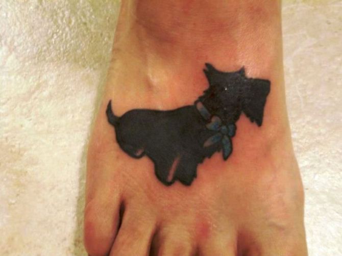 Scottie Dog Tattoo Designs