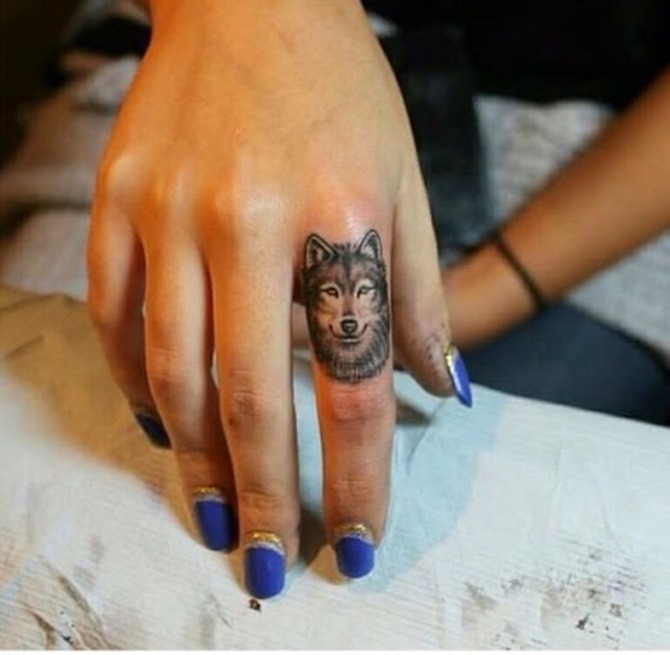 Little Wolf Tattoo