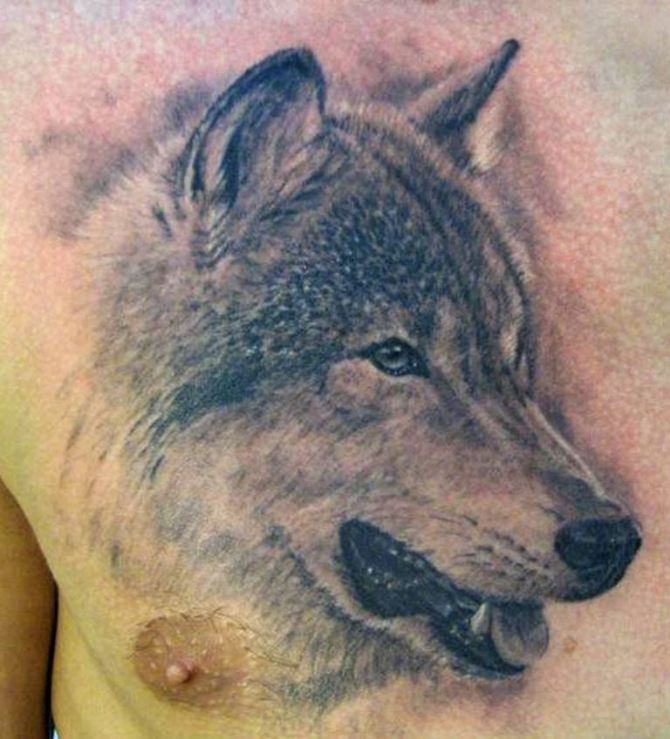 Tattoo Wolf