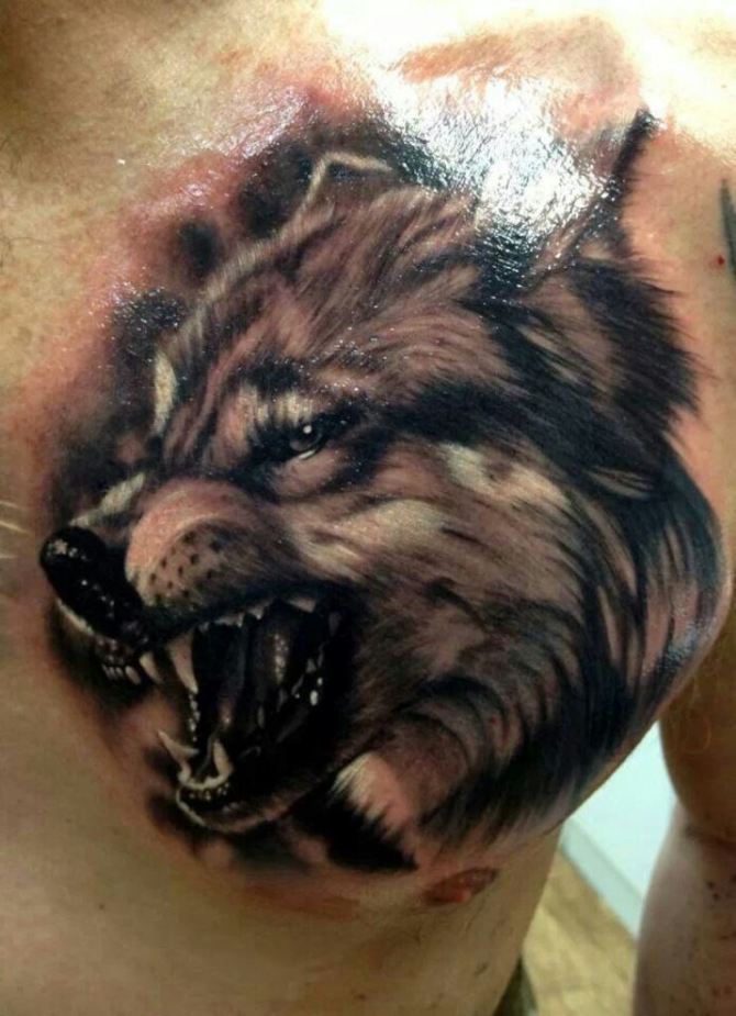 Wolf Art Tattoo