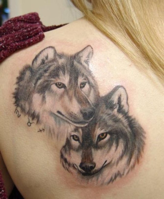 Wolf Tattoo for Women