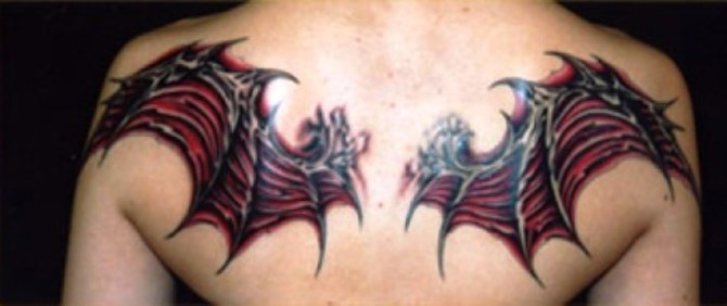 Bat Wing Tattoo Designs