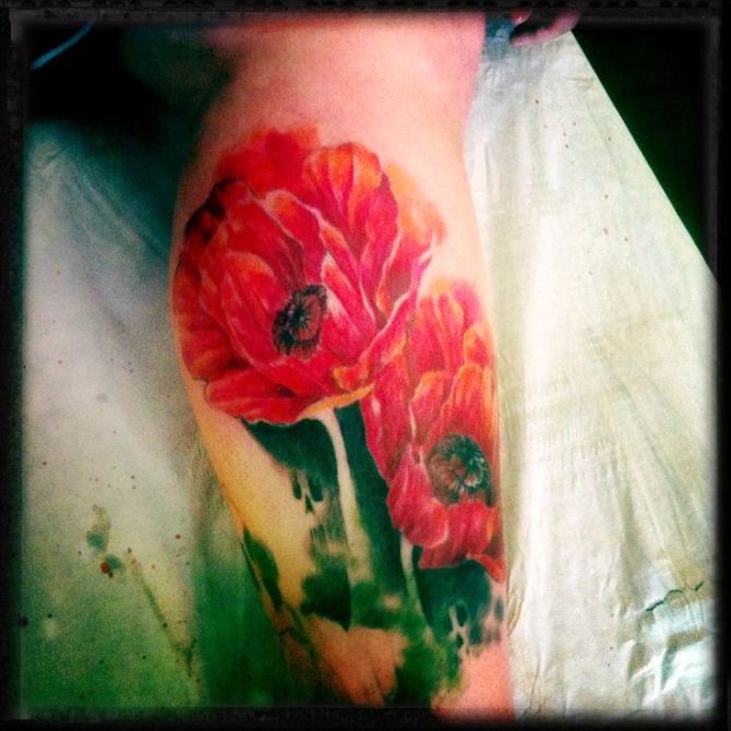 Poppies Tattoo Designs