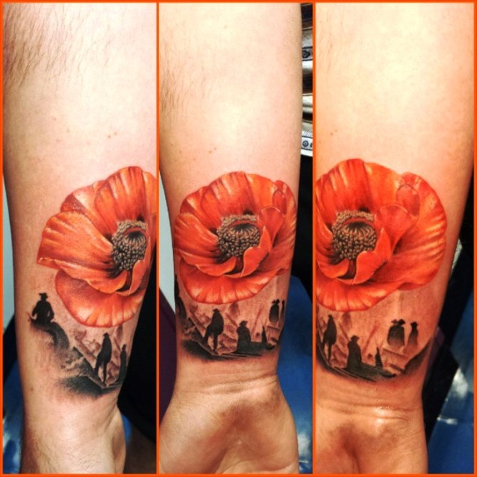 British War Remembrance Tattoo