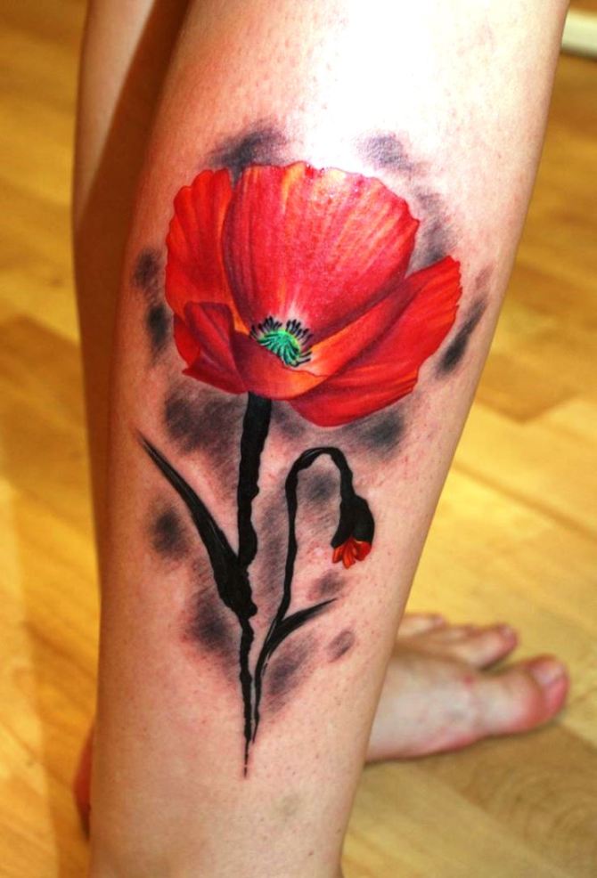 Poppy Tattoo Designs