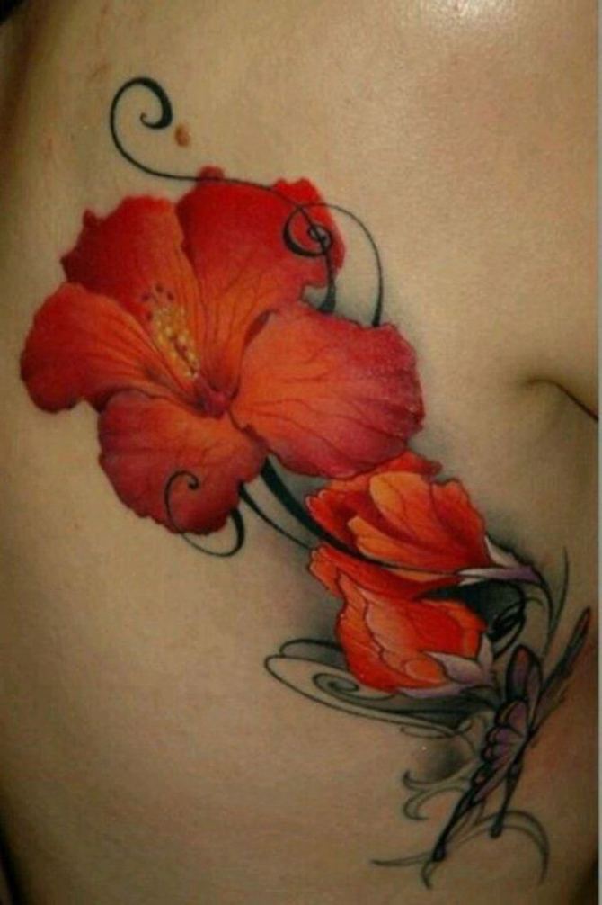 Hibiscus Tattoo