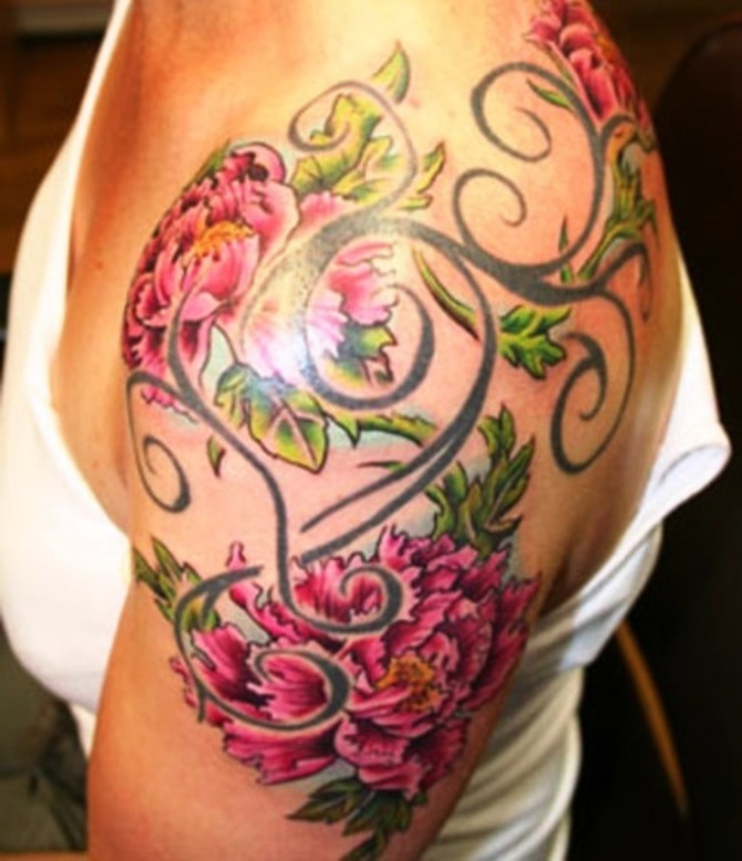  Peony Flower Tattoo Meaning - Peony Tattoos <3 <3