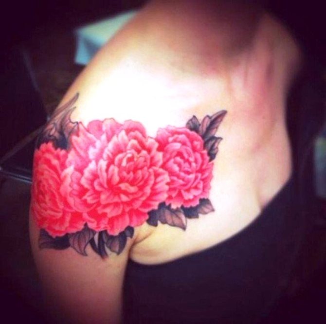  Temporary Tattoo - Peony Tattoos <3 <3