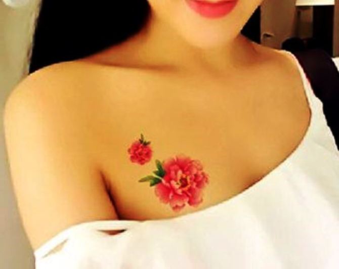  Small Peony Tattoo - Peony Tattoos <3 <3