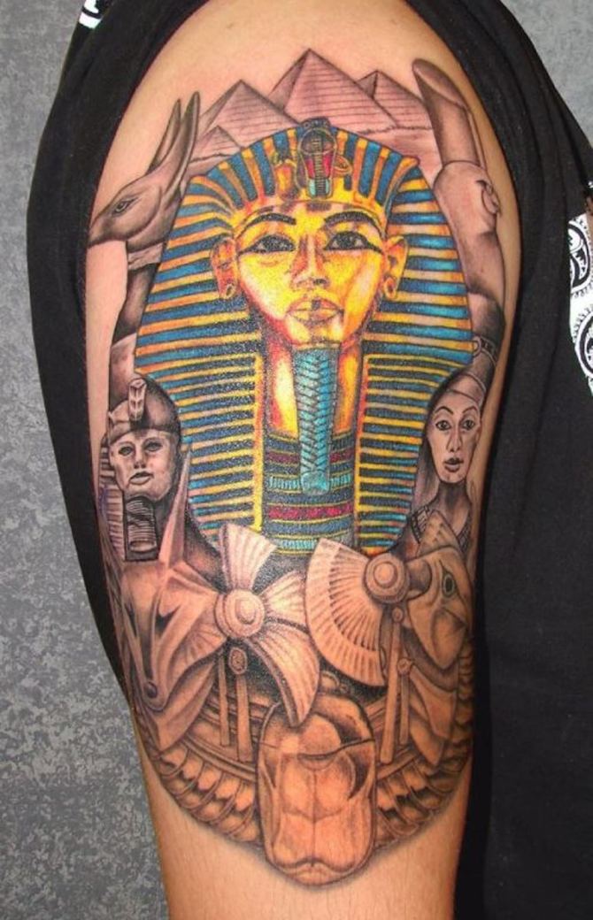 Egyptian Style Tattoo