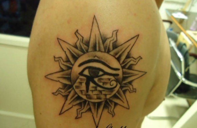 Eye of Horus Tattoo