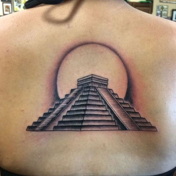  Aztec Pyramid Tattoo Designs - 20+ Pyramid Tattoos <3 <3