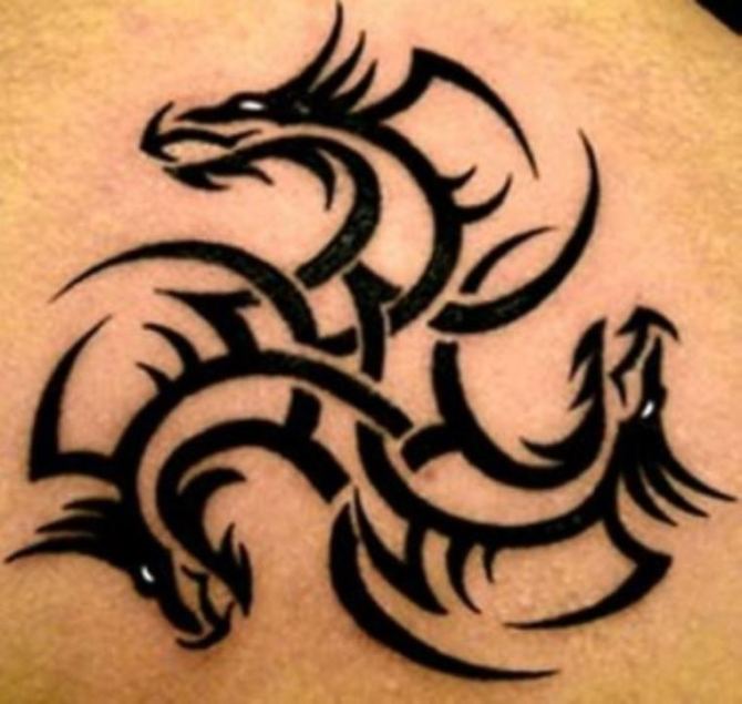  Spiral Dragon Tattoo - 30+ Spiral Tattoos <3 <3