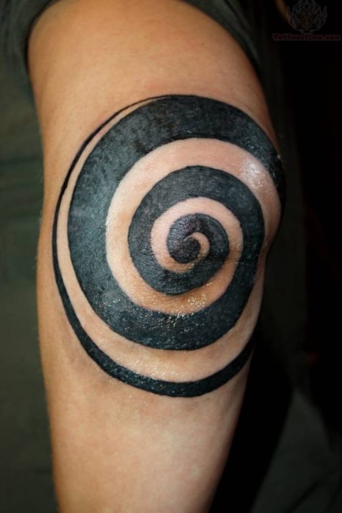 Elbow Tattoo - 30+ Spiral Tattoos <3 <3