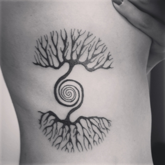  Spiral of Life Tattoo - 30+ Spiral Tattoos <3 <3