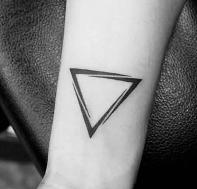 Hipster Tattoo Triangle - 40+ Triangle Tattoos <3 <3