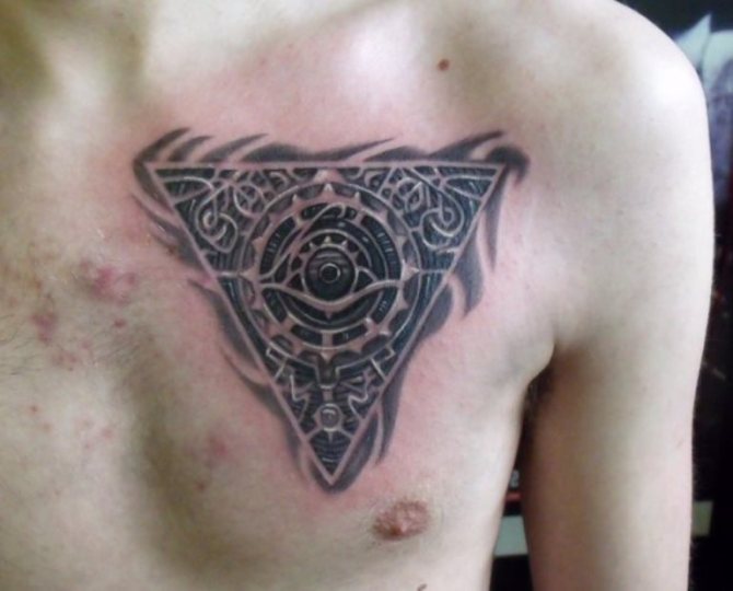  Maori Triangle Tattoo - 40+ Triangle Tattoos <3 <3