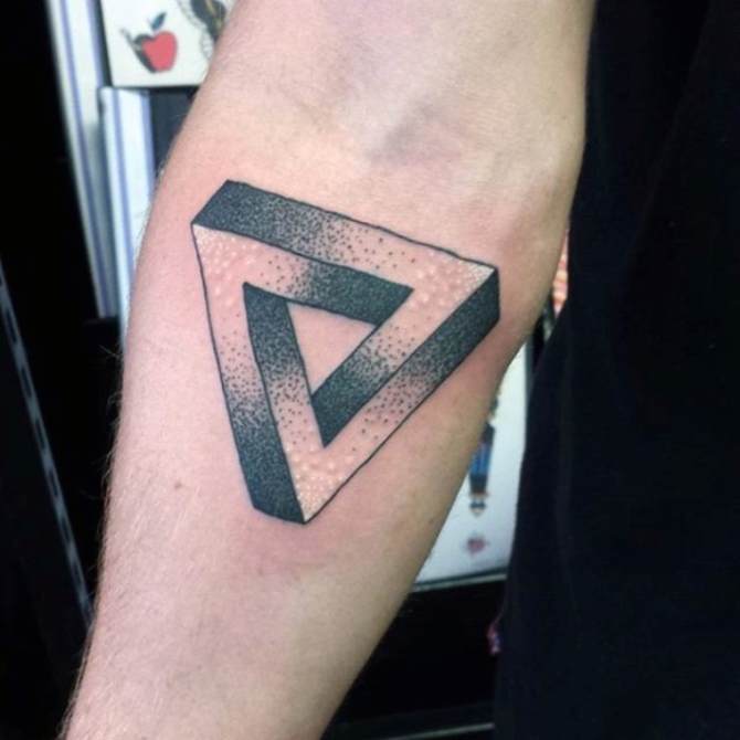  Penrose Triangle Tattoo Designs - 40+ Triangle Tattoos <3 <3