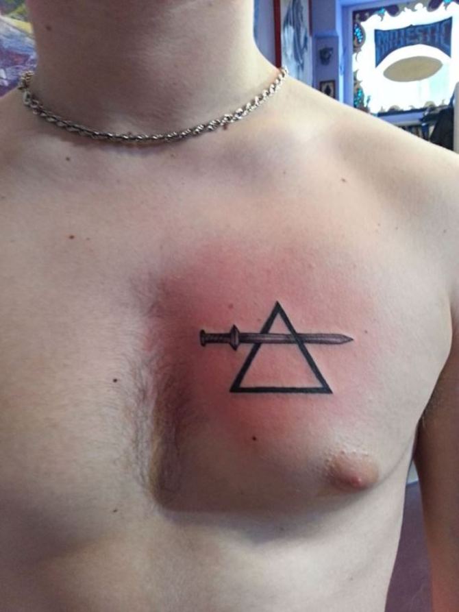  Tattoo Triangle - 40+ Triangle Tattoos <3 <3