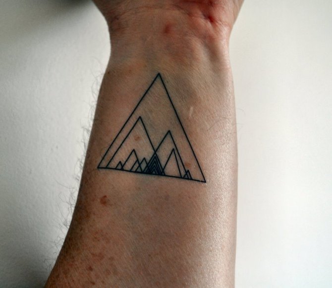  Triangle Tattoo Hipster - 40+ Triangle Tattoos <3 <3