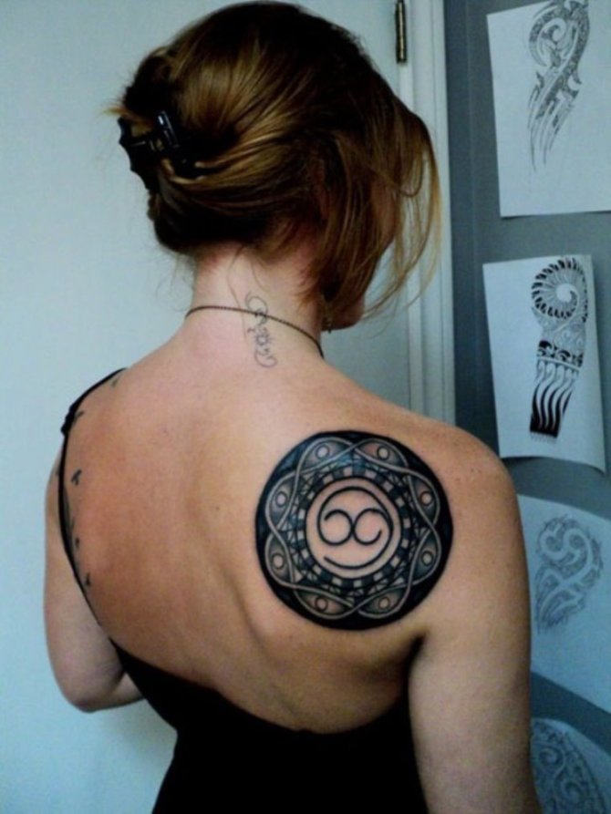 Tattoo Zodiac Sign Fish - Round Tattoos <3 <3