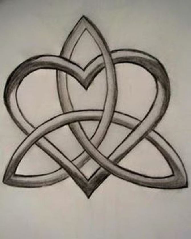  Celtic Love Knot Tattoo - 30+ Knot Tattoos <3 <3