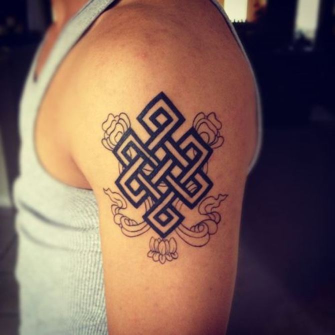  Endless Knot Tattoo - 30+ Knot Tattoos <3 <3