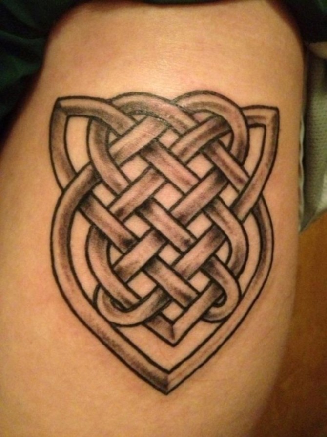  Celtic Shield Knot Tattoo - 30+ Knot Tattoos <3 <3