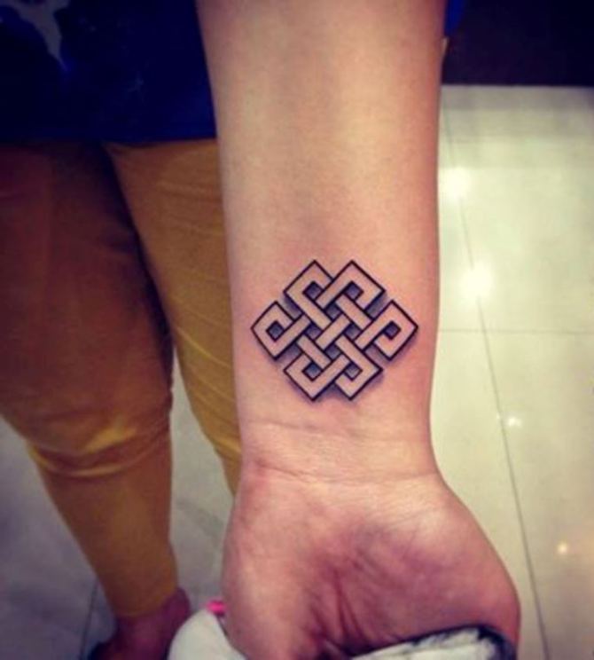  Karma Symbol Tattoo Buddhist - 30+ Knot Tattoos <3 <3