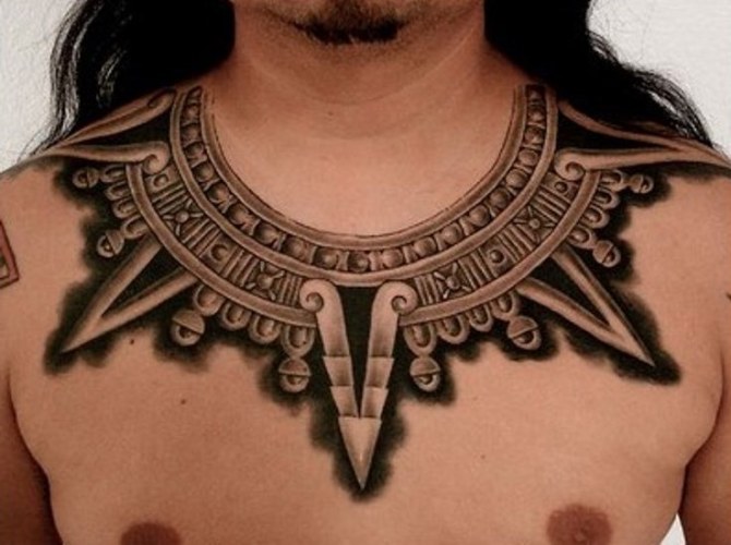 Aztec Tribal Tattoo - Mexican Tattoos <3 <3